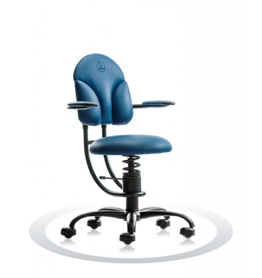 Ergonomische stoel Spinalis Basic donker blauw