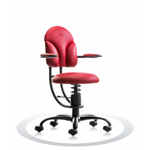 Ergonomische stoel Spinalis Basic rood