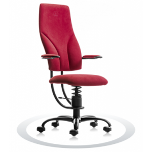 Ergonomische stoel Spinalis Navigator bordeaux