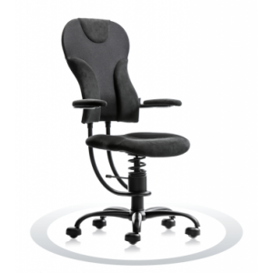 Ergonomische stoel Spinalis Spider zwart