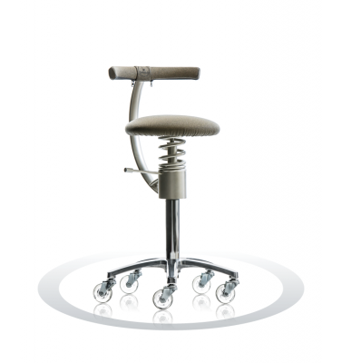 Ergonomische stoel Spinalis Stylist goud